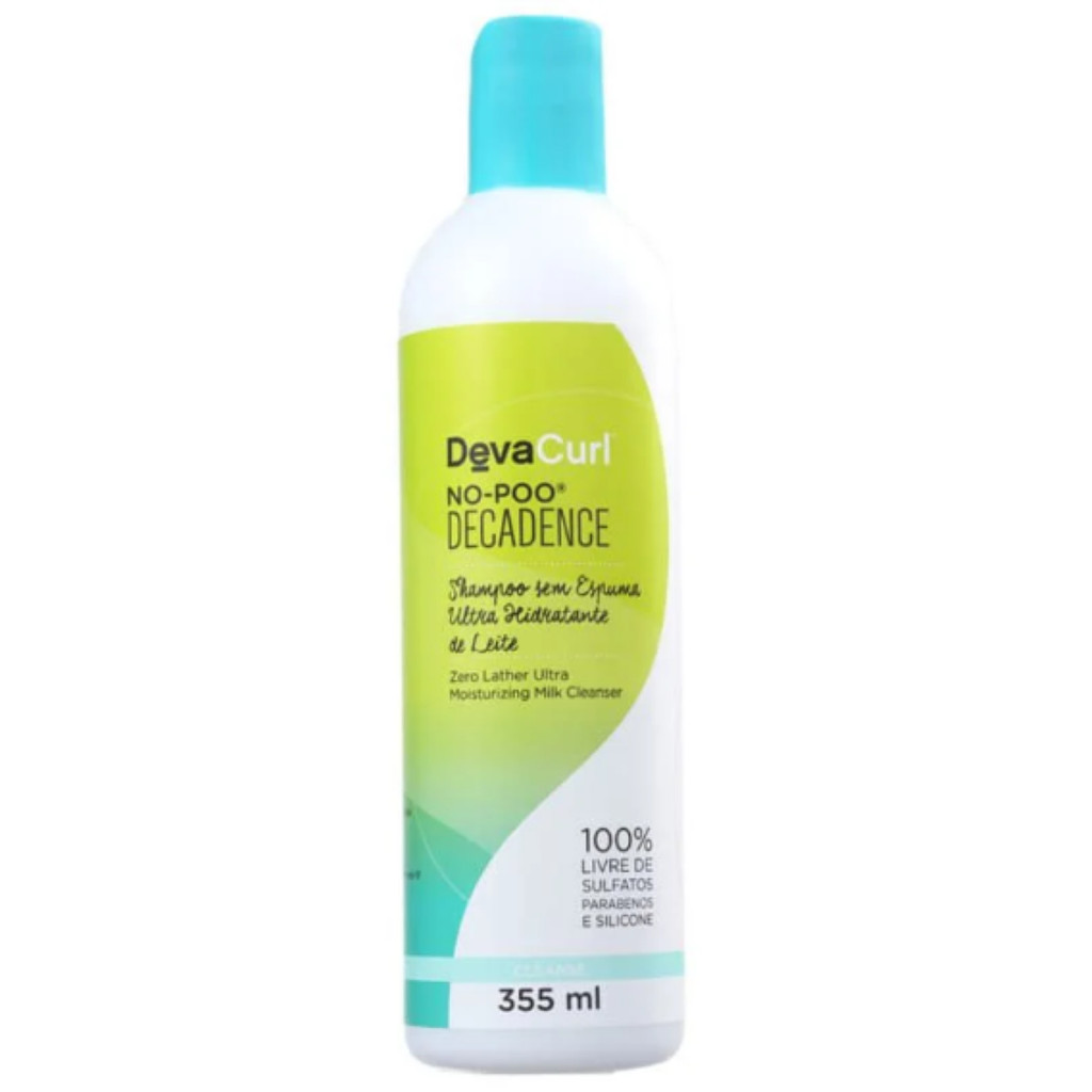 Shampoo Deva Curl No Poo Decadence Cabelos Crespos 355ml