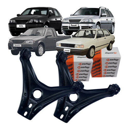 Pat de Bandeja Com bucha e sem Pivô Original Cofap Gol Parati Saveiro Voyage