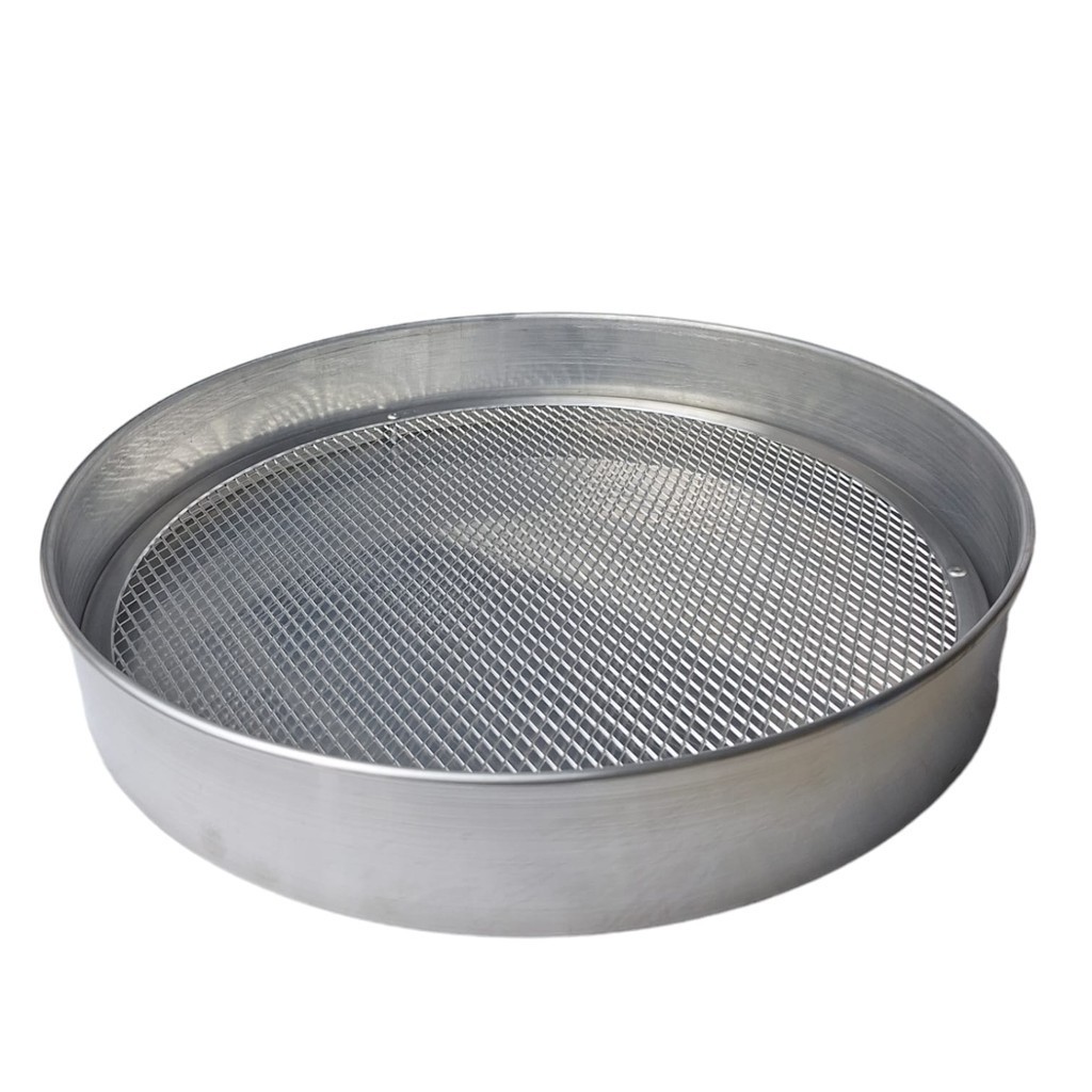 FORMA COM TELA PARA ESCORRER FRITURA 40x7CM ALUMINIO ESCORREDOR DE FRITURA