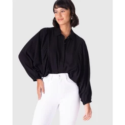 Calça Flare Feminina Cintura Alta Em Sarja Com Elastano