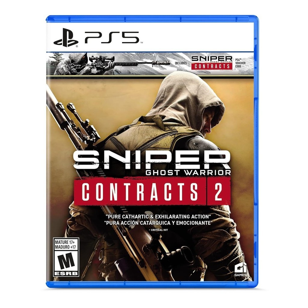 Sniper Ghost Warrior Contracts 1 &  2 Double Pack PS5 Midia Fisica em Oferta na Shopee