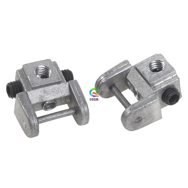 2Pcs Porta-Lâminas De Serra De Rolagem Kits De Conversão De Sem Pinos Adaptador Metálico Superior/Baixo