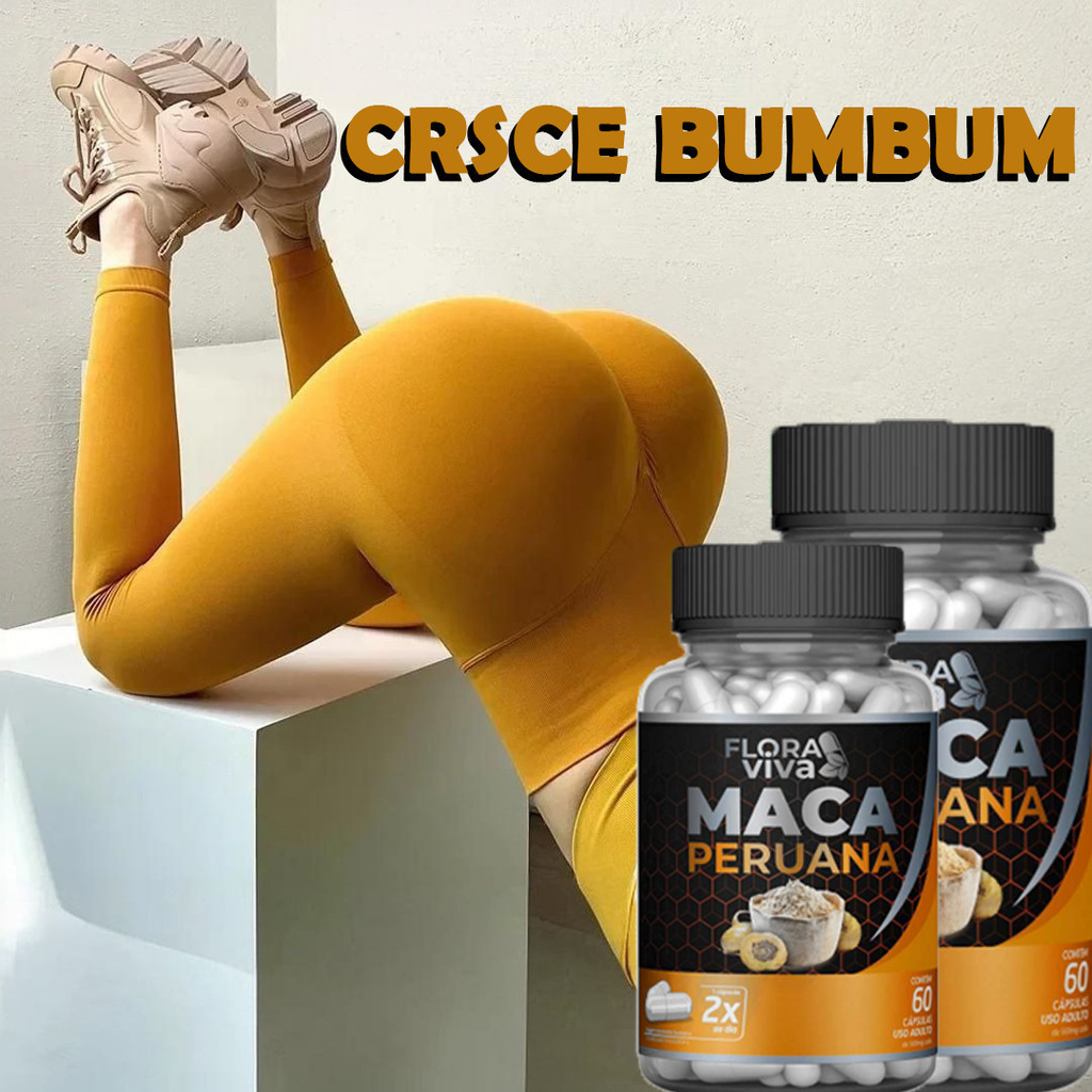 Cresce Bumbum | Coxa | Pernas | 500mg