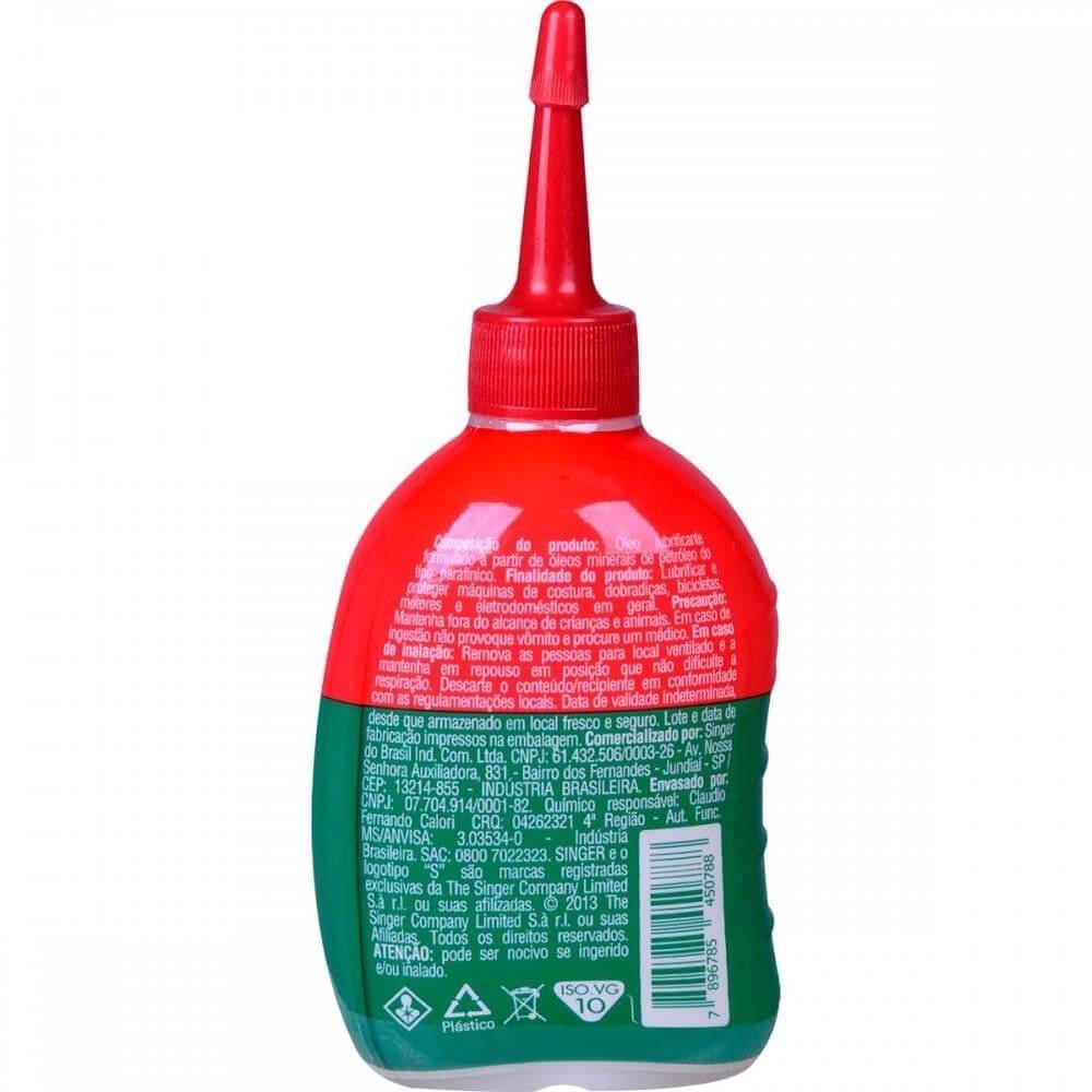 ÓLEO MULTIUSO PARA MÁQUINA 100ML - SINGER — imagem 2 de 2