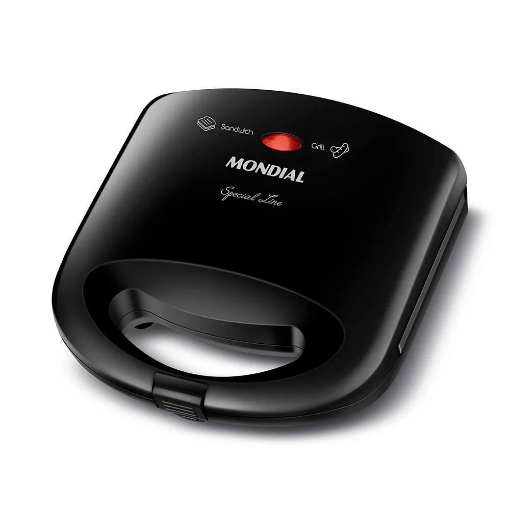 Grill e Sanduicheira Pratic SN-01 750W 127V Preto Mondial em Oferta na Shopee