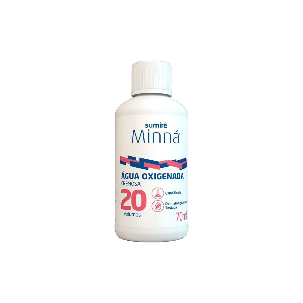 água Oxigenada Minná Cremosa 20 Volumes 70ml em Oferta na Shopee