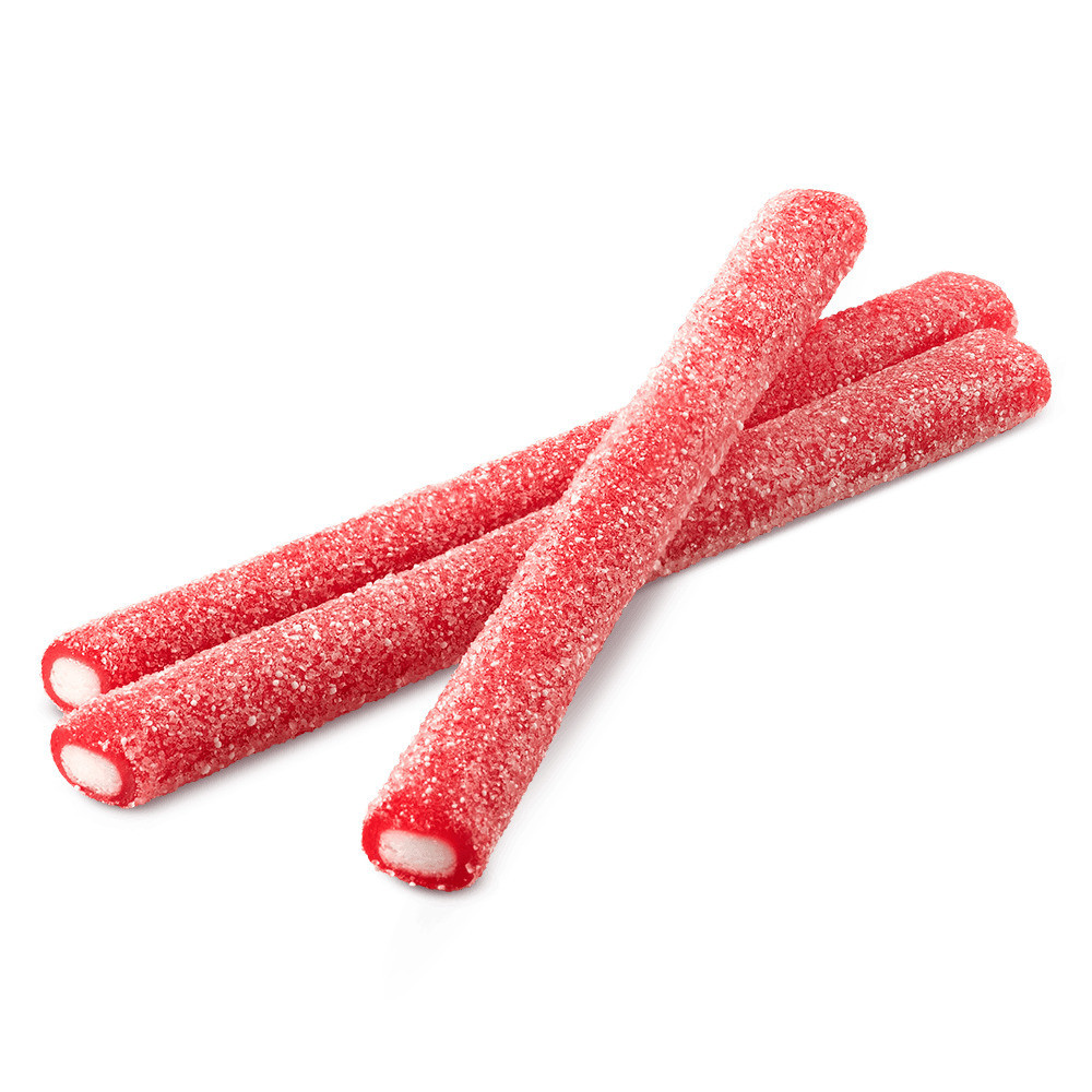 Detalhes do Canudinho Morango Cítrico com 12un de 15g cada - Docile