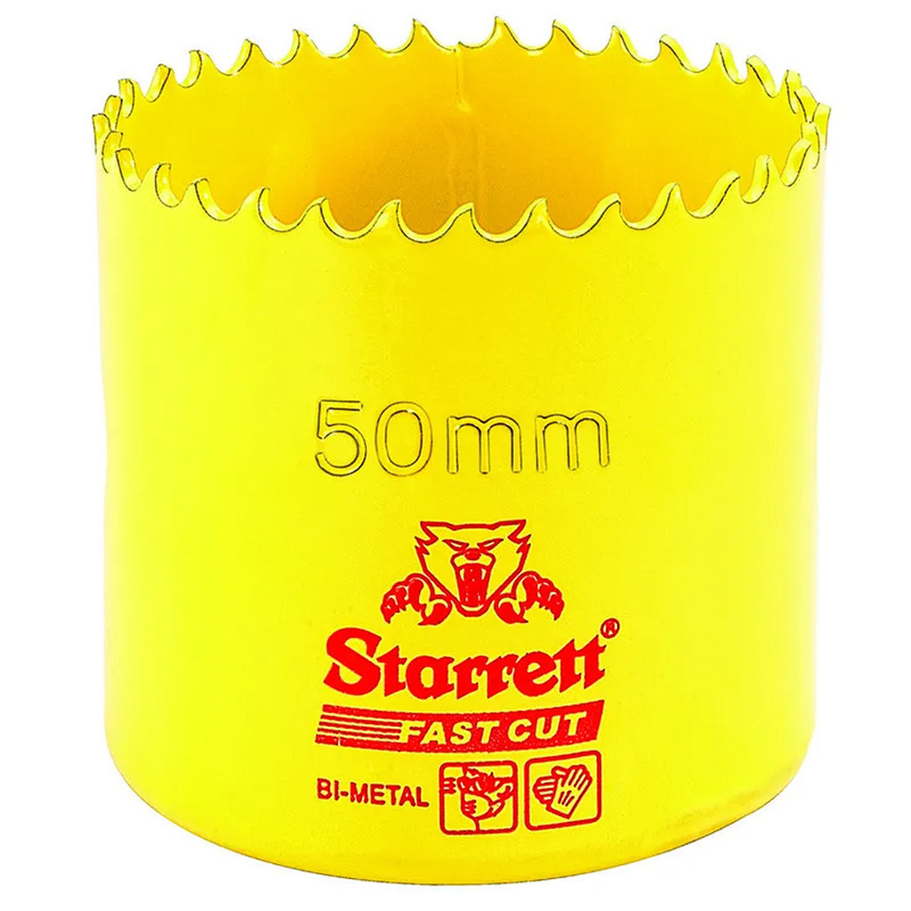 Serra Copo Fast Cut 50mm Starrett Bi-Metal FCH050M-G - Home & Living