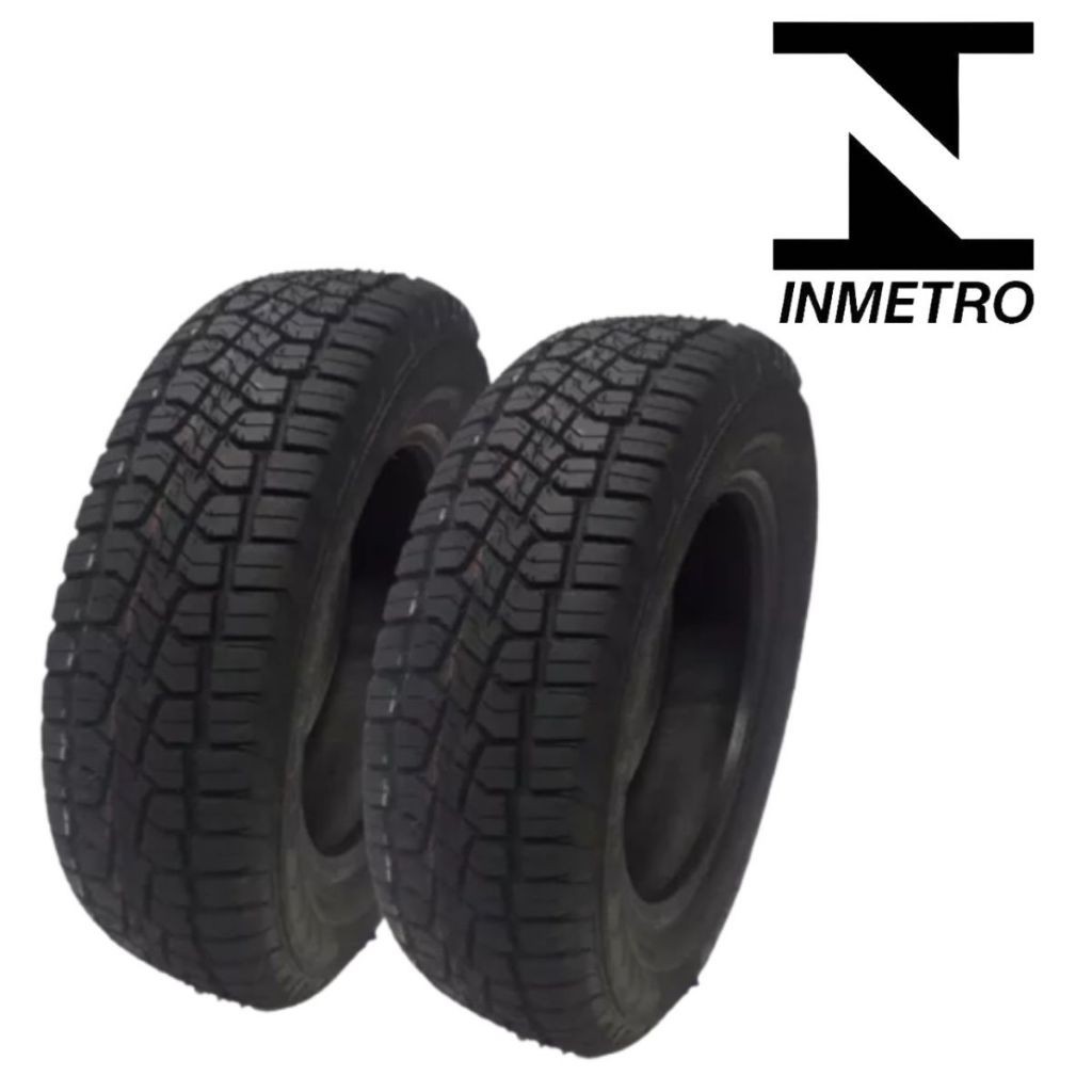 Par Pneu Aro 14 - 175/70 R14 ATR Remold Linha Premium Com Garantia Inmetro Garantia Par