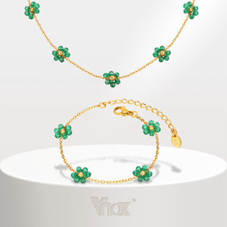 Vnox Aço Inoxidável Para Mulheres Colar De Imitação De Corrente Cruzada Plana Pérola Estilo Boêmio Oceano Pulseira Acessórios De Moda em Oferta na Shopee