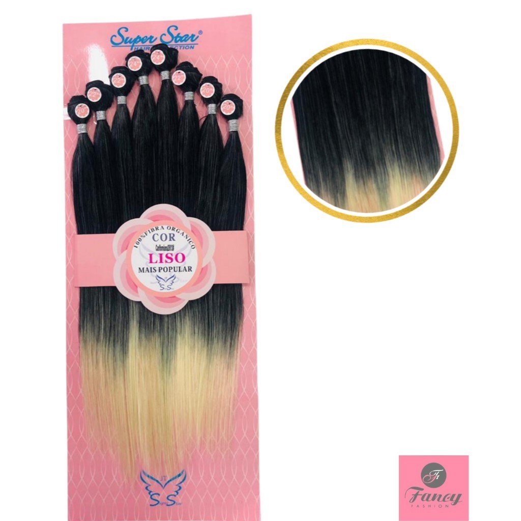 Cabelo Liso Mais Popular  Super Star  100% Orgânico