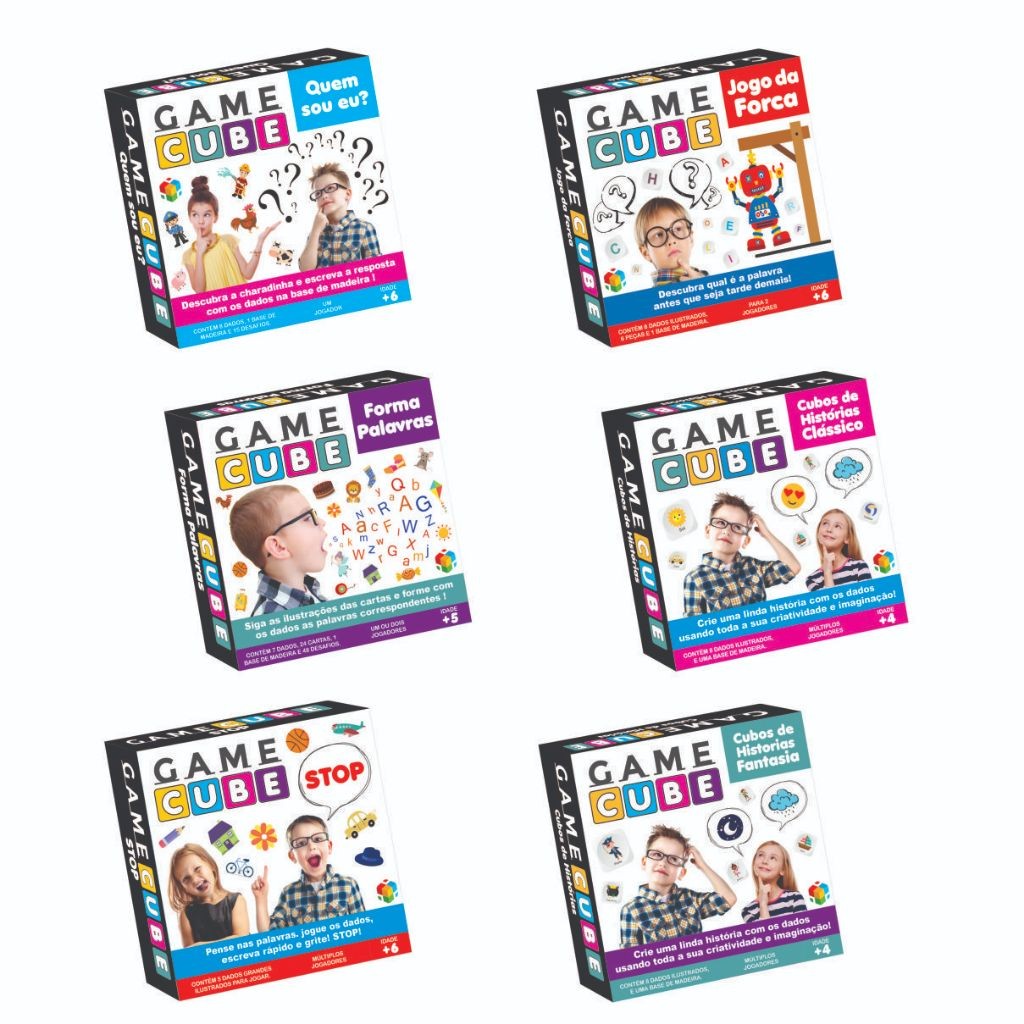 Jogos Com Dados Ao Cubo Compacto Para viagem De Bolsa Game Cube Educadidática