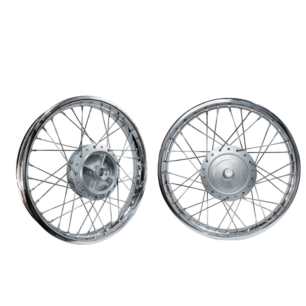 Par Aro Roda Traseiro/dianteiro Moto Honda Cg Titan Fan 150