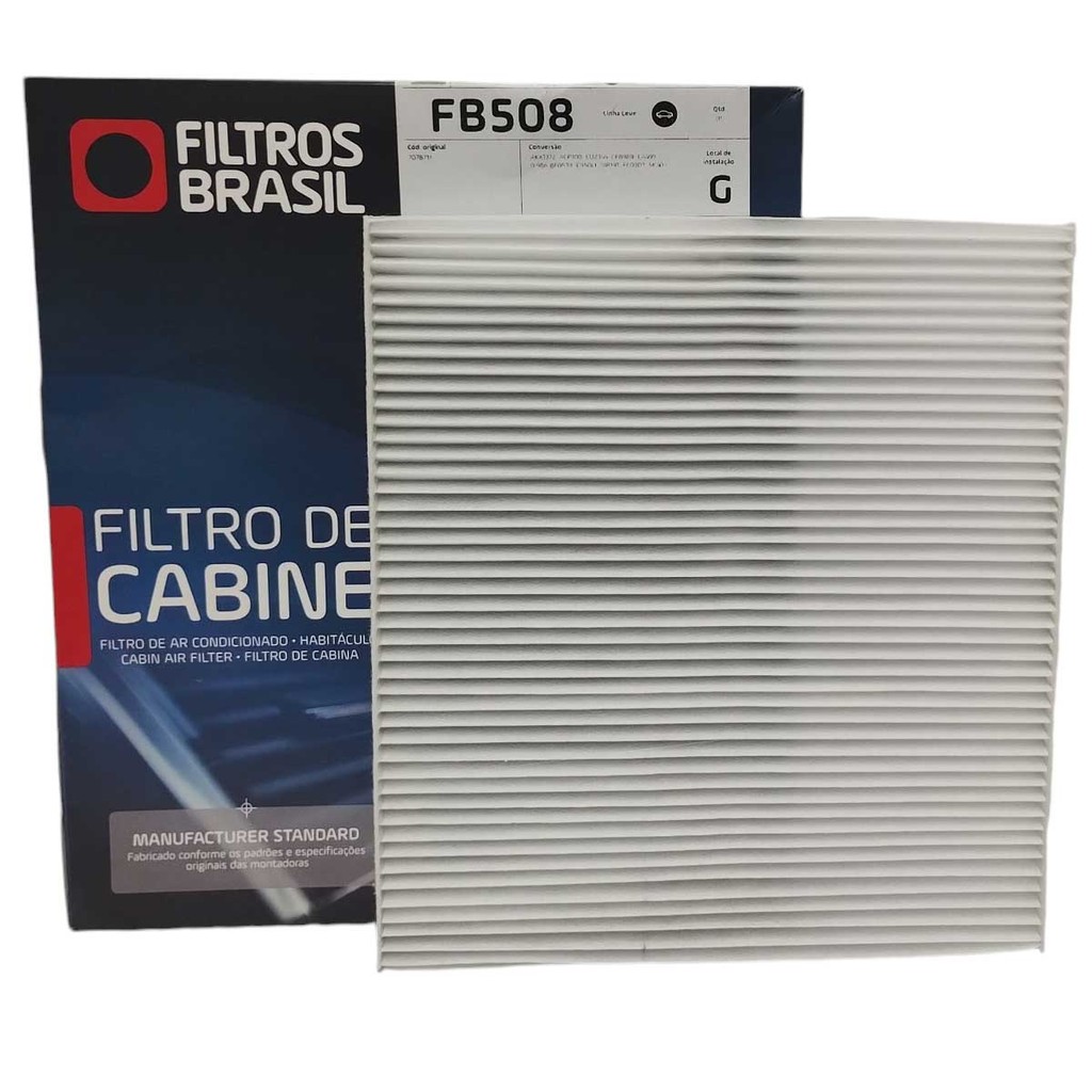 Filtro de Ar Condicionado Fiat Palio - Siena - Strada 96-98 FB508