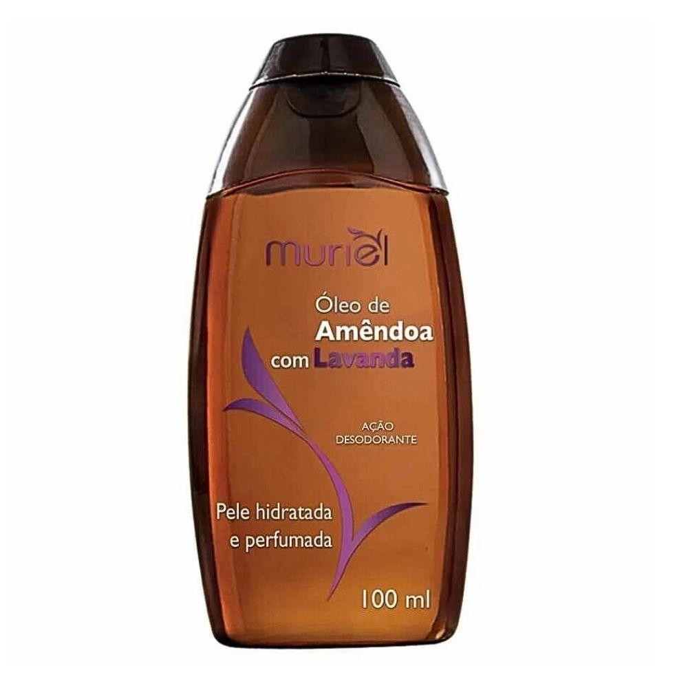 ÓLEO DE AMÊNDOAS MURIEL LAVANDA COM 100ML - Beauty
