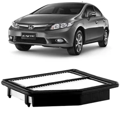 Filtro Ar Honda Civic 1.8 2.0 16V 2012 a 2016 MANN-FILTER