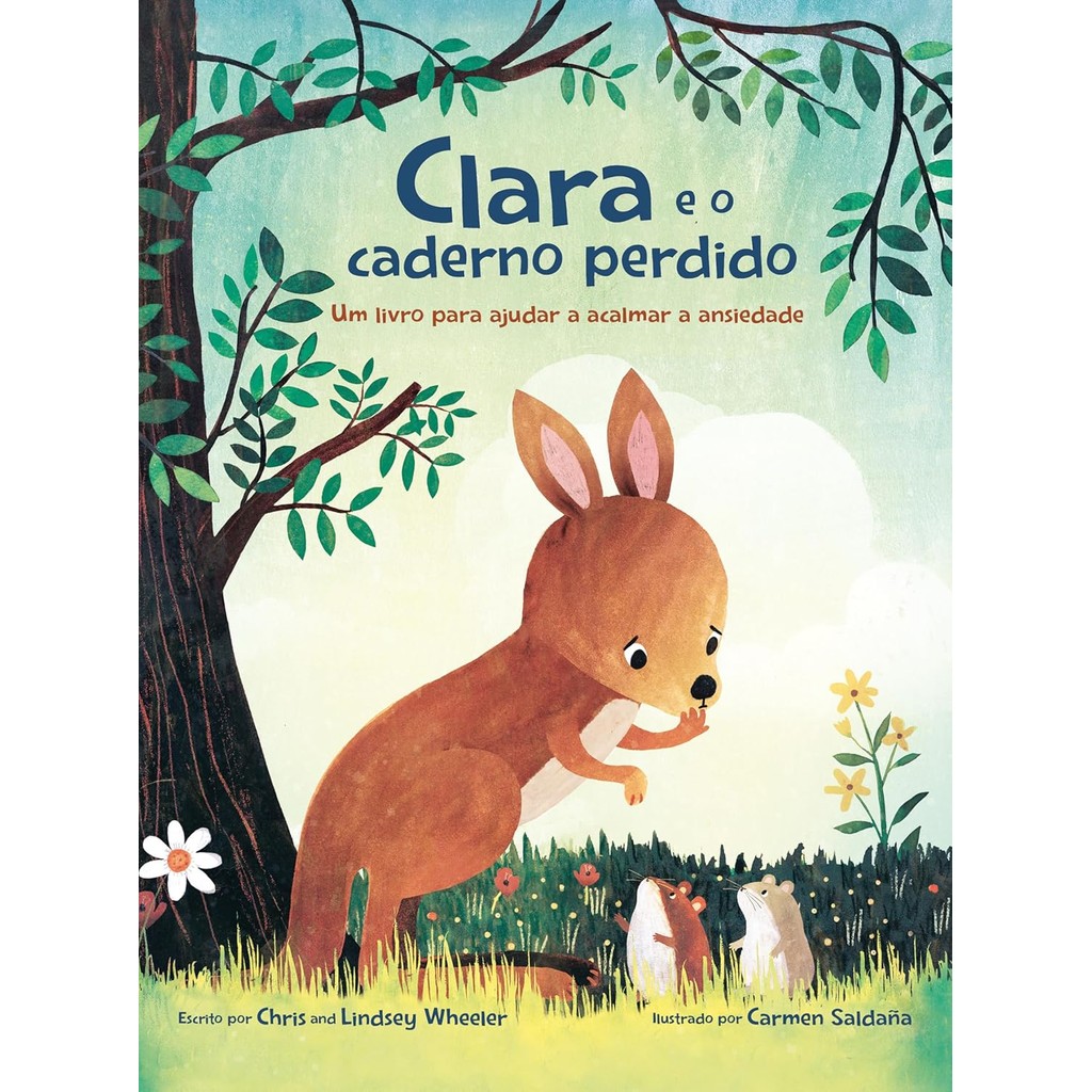 Clara e o Caderno Perdido: Um Livro Sobre como Acalmar a Ansiedade | Chris Wheeler em Oferta na Shopee