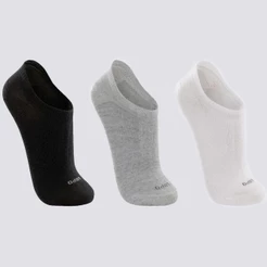 Kit 3 Pares Meia Soquete Lupo Masculina - Branco e Preto