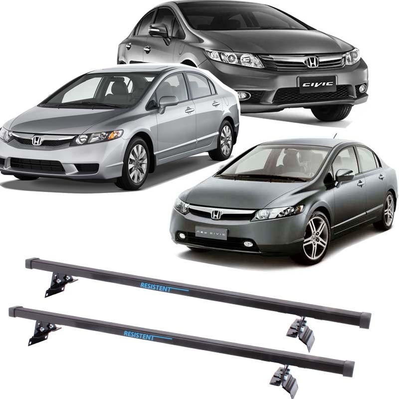 Rack Teto Resistent Sport Honda Civic 2006 até 2014 LW148