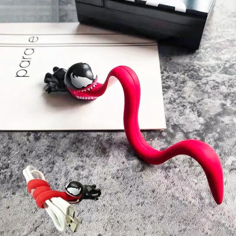 Marvel Avengers Venom USB Cable Car E Acessórios Para Motocicletas 【Compre 10 e ganhe 1 grátis】