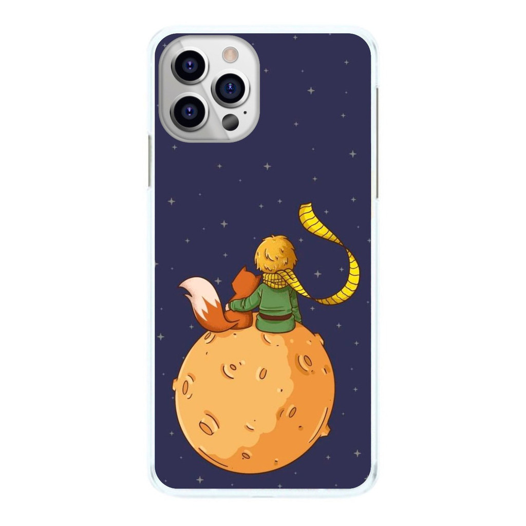 Capinha Pequeno Príncipe E Raposa Planeta Capa de Celular