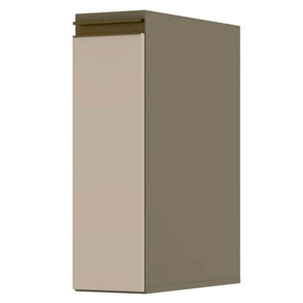 Armário de Cozinha Évelin 1 Porta Duna/Cristal - Henn em Oferta na Shopee