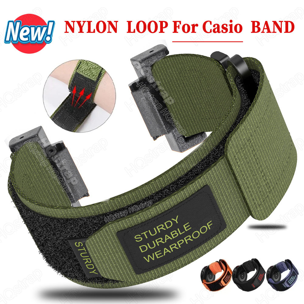 Esportes Náilon Loop Bandas Para Casio Pulseiras De Relógio G-SHOCK Pulseira 22mm Acessórios Pulso Masculino Feminino Respirável