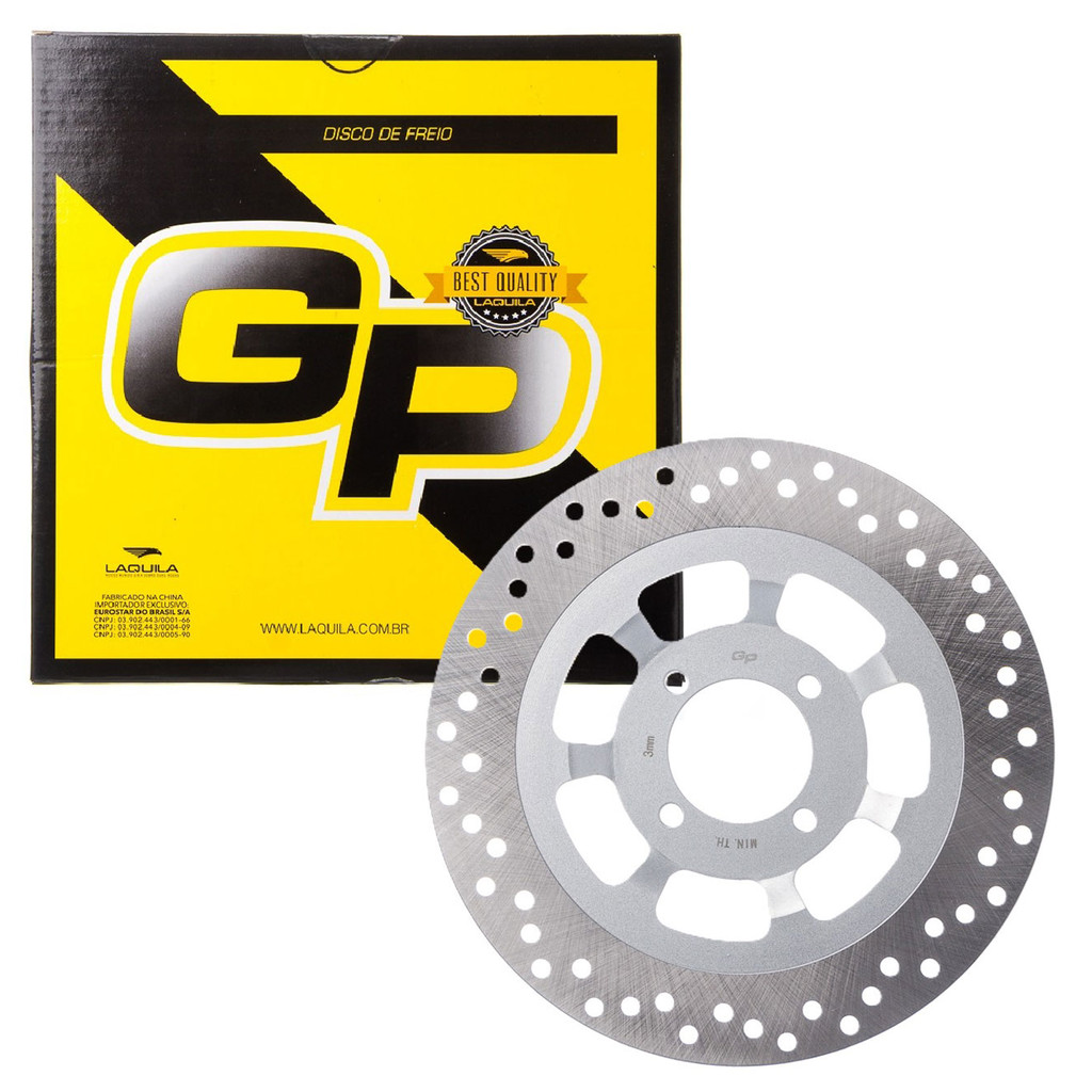 Disco de Freio Dianteiro Ybr 125 2000 A 2008 Gp7 em Oferta na Shopee