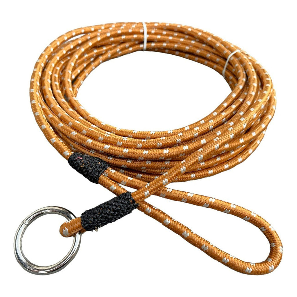 Laço Corda Americano Torcido Team Roping 12m Cavalo Boi Sela