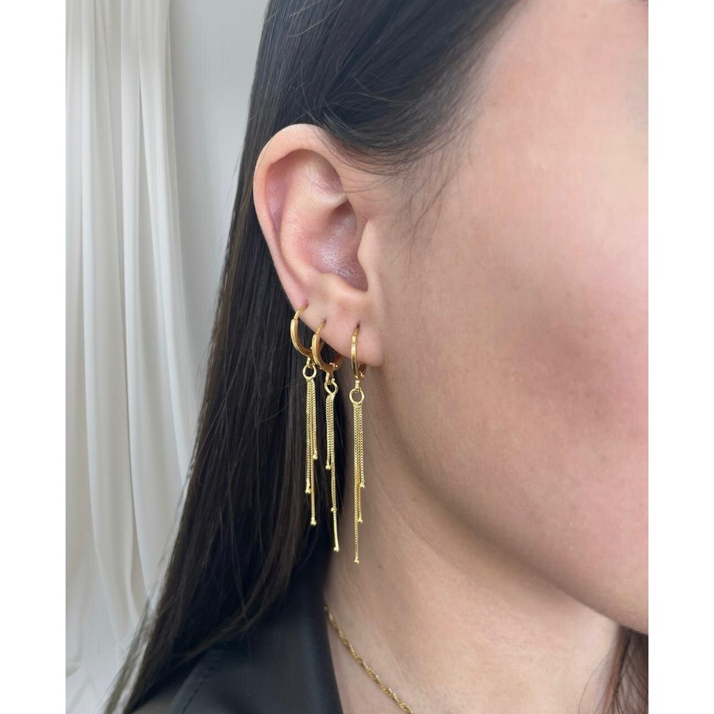 Brincos Femininos de Franja: Onde Comprar | BuscaProdutos