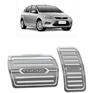 Pedaleira Focus 09/13 Automático Aço Inox - Não fura o pedal em Oferta na Shopee