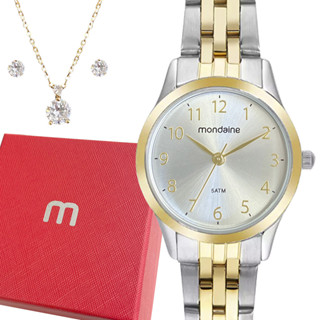 Relógio Mondaine Analógico Feminino Prata 1 Ano De Garantia em Oferta na Shopee