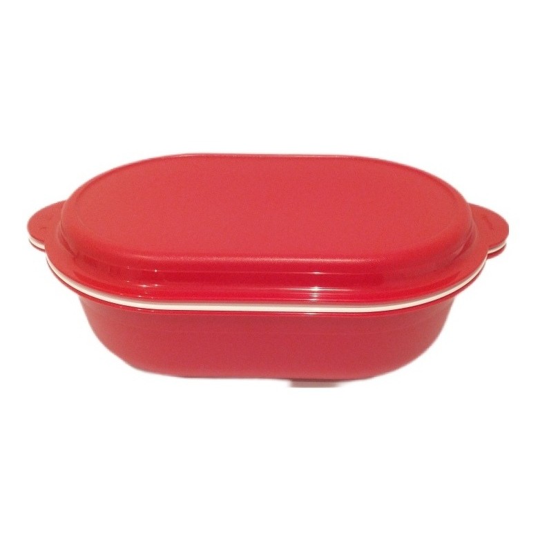 Travessa Oval Multipla Vermelha Tupperware