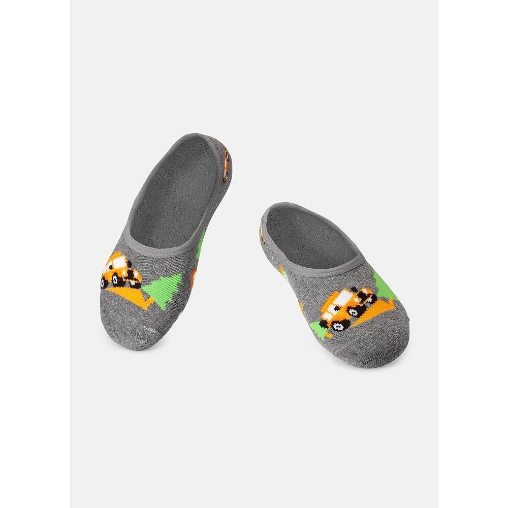 Meia Sapatilha Menino Antiderrapante Carros - Puket em Oferta na Shopee