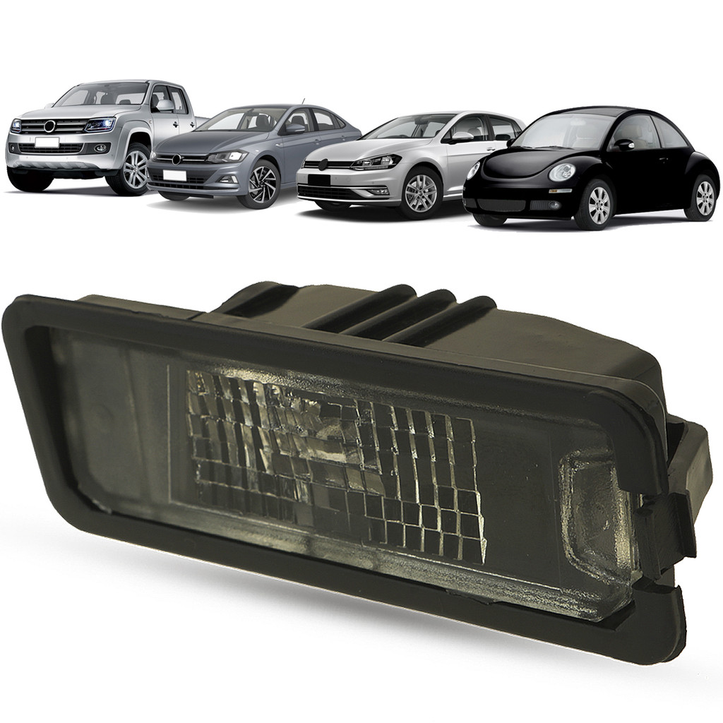 Lanterna de Placa Volkswagen Amarok Novo Fusca Golf Passat Polo Virtus
