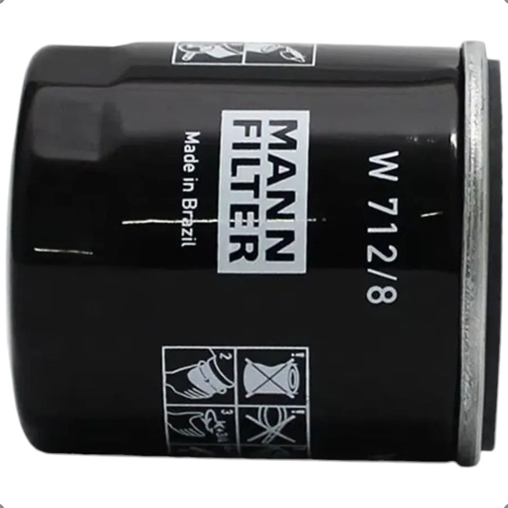 Filtro De Oleo Mann Filter Peugeot 306 307 405 406 407 Partner 1.6 1.8 2.0 8v 16v