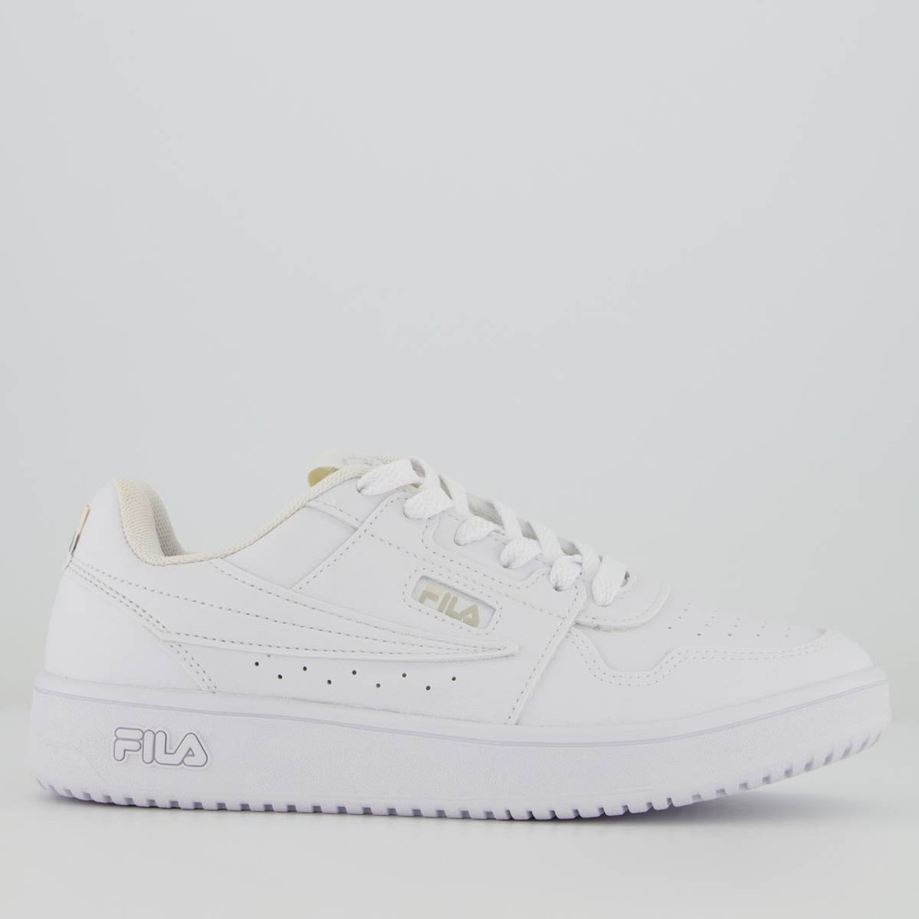 Tênis Fila ACD Classic Feminino Branco em Oferta na Shopee