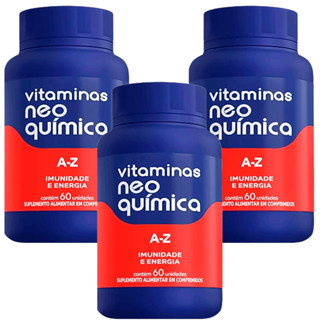 Vitaminas Neo Química A - Z com 60 Comprimidos Suplemento em Oferta na Shopee