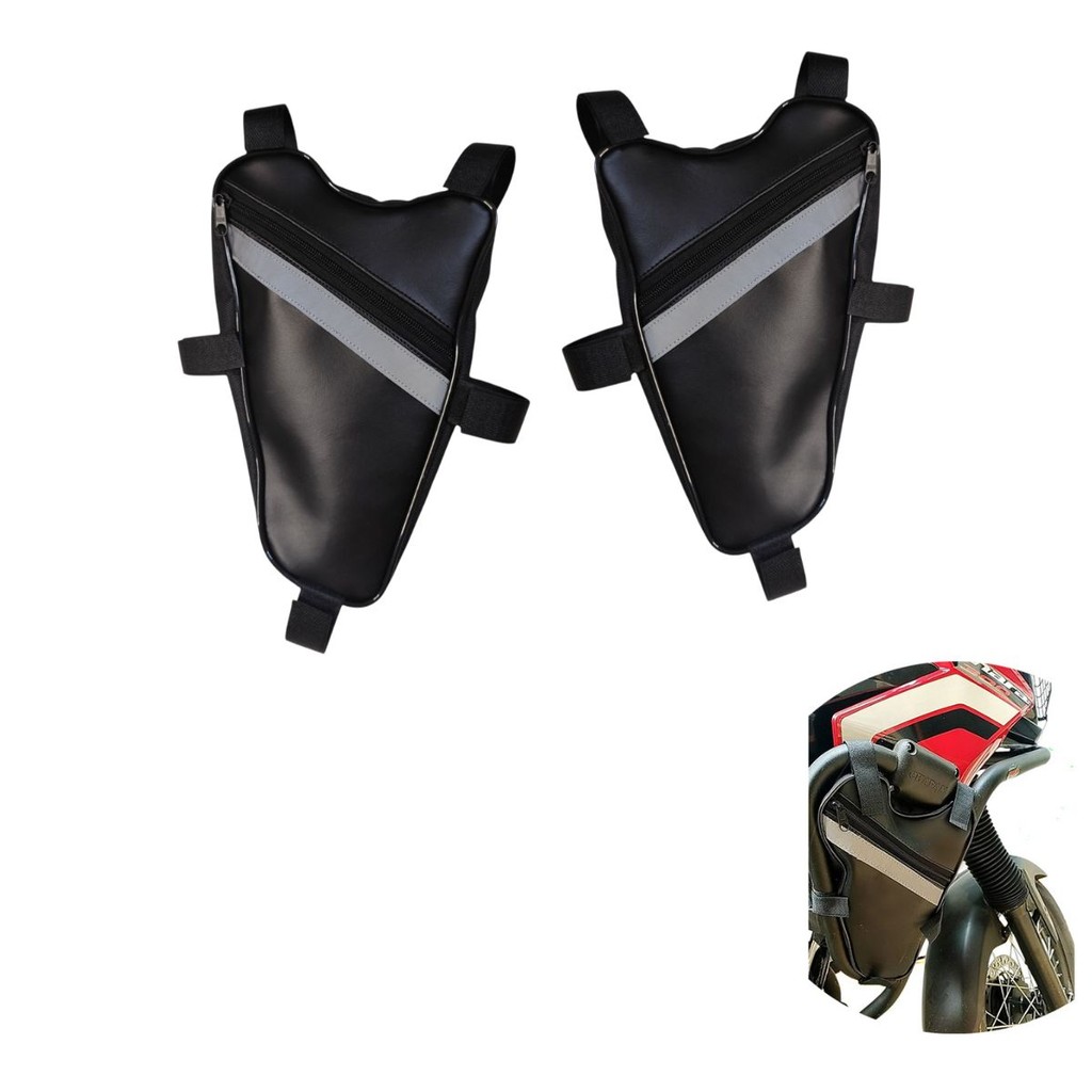 ALFORGE FRONTAL MOTO Para Acessórios 1par XRE 300 SUP/CHAPAM em Oferta na Shopee