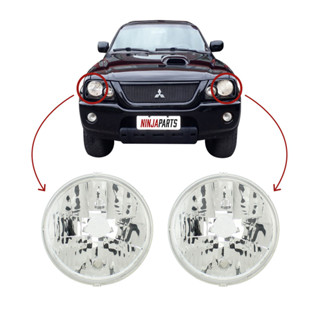 Par Farol L200 Outdoor Com Lente Policarbonato Iam CAM Agrale em Oferta na Shopee