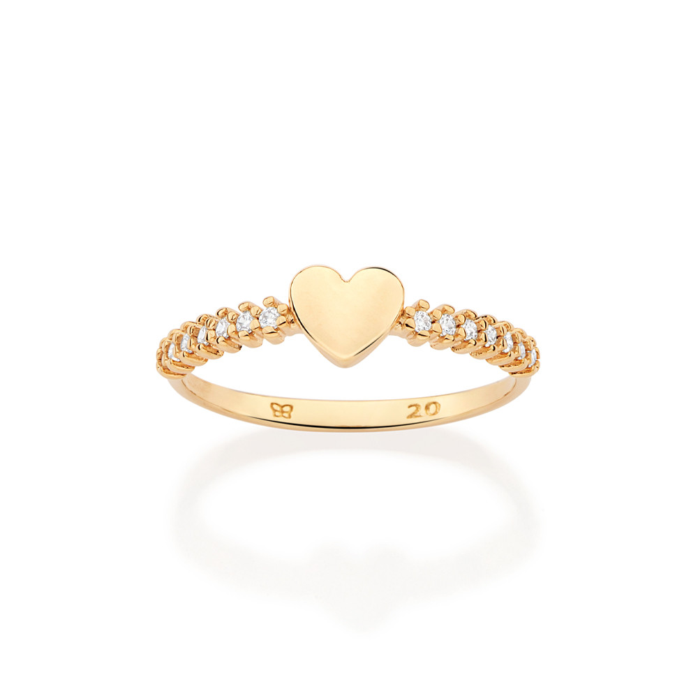 O que é Anel Coração Rommanel Cravejado? Guia e Onde Comprar | BuscaProdutos