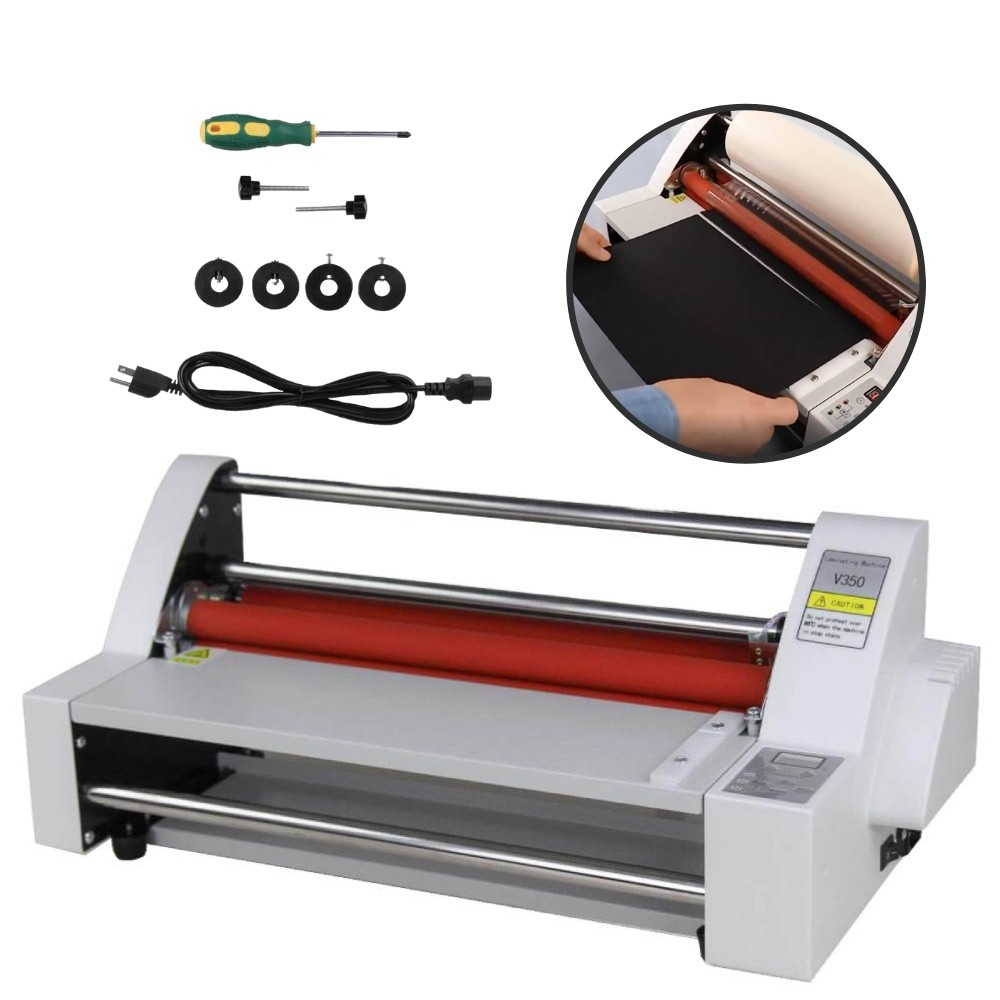 Plastificadora e Laminadora A3 Quente e Fria SG-350R 110V