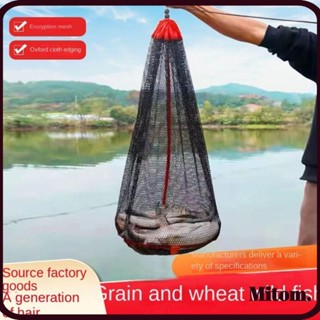 Saco De Pesca MITOM , Gaiola De Peixe De Nylon Verde , De Dobrável Leve em Oferta na Shopee