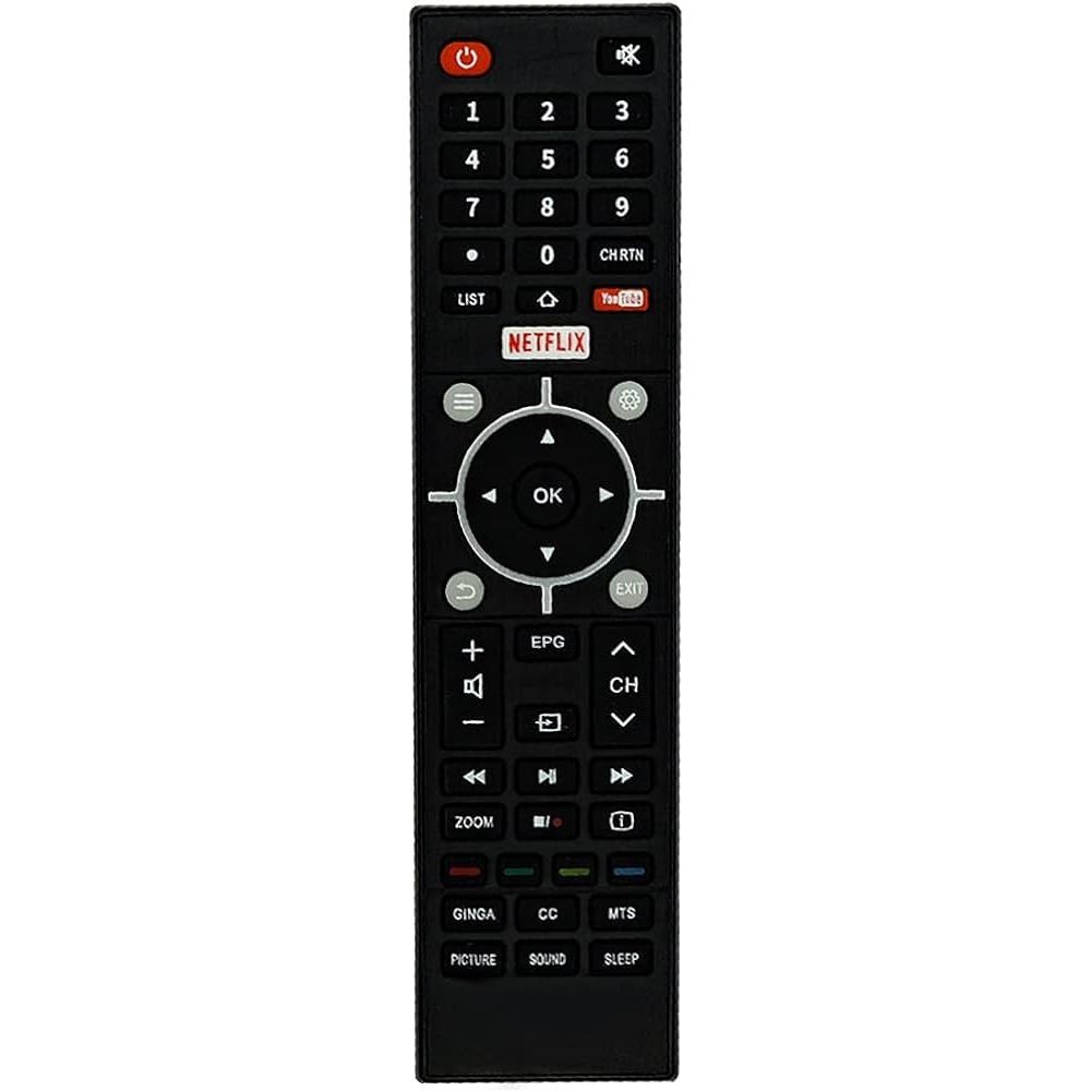 7801 Controle Remoto para TV Semp Toshiba Smart Netflix ct-6810 FBG-9009