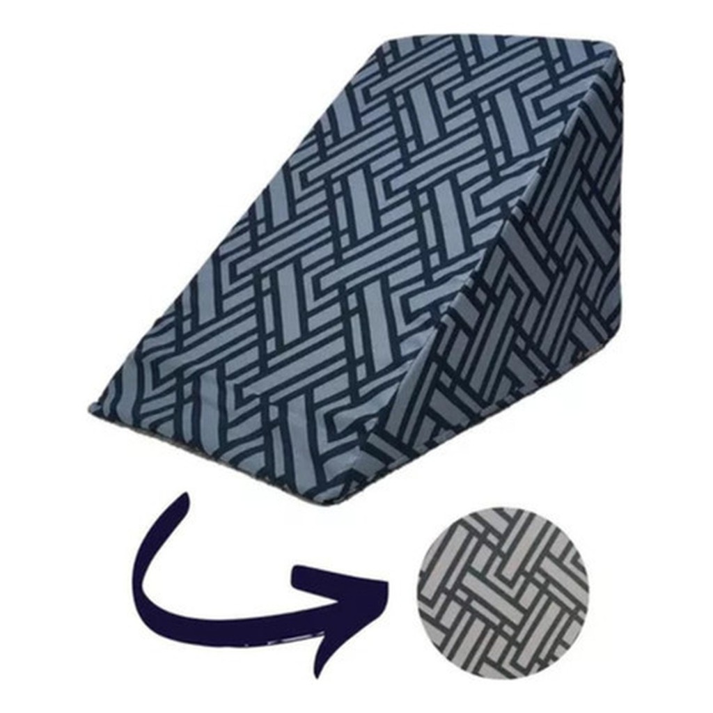 Kit 2 Triangulos Ortobom Suavencosto C/ Capa Ziper
