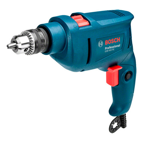 Furadeira De Impacto 3/8 pol 450w Variável e Reversível Auto Reverse Gsb 450 Re Bosch 220V
