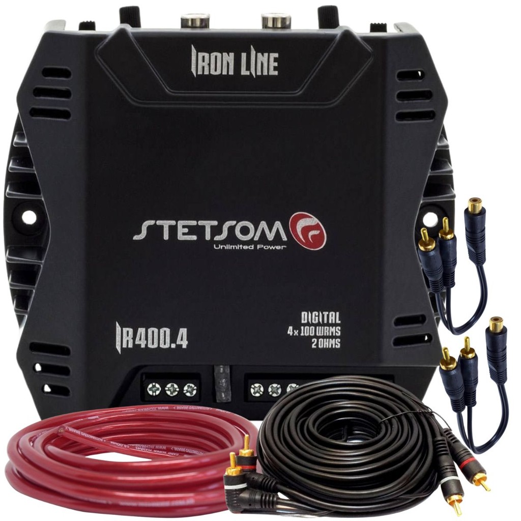 Modulo Ir400.4 Stetsom 400w + Cabo 6mm 5m + Rca + 2 Cabos Y em Oferta na Shopee