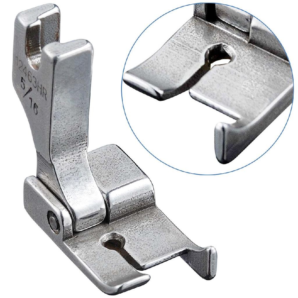 Calcador Guia Direito Pesponto 5/16 Costura Reta Industrial