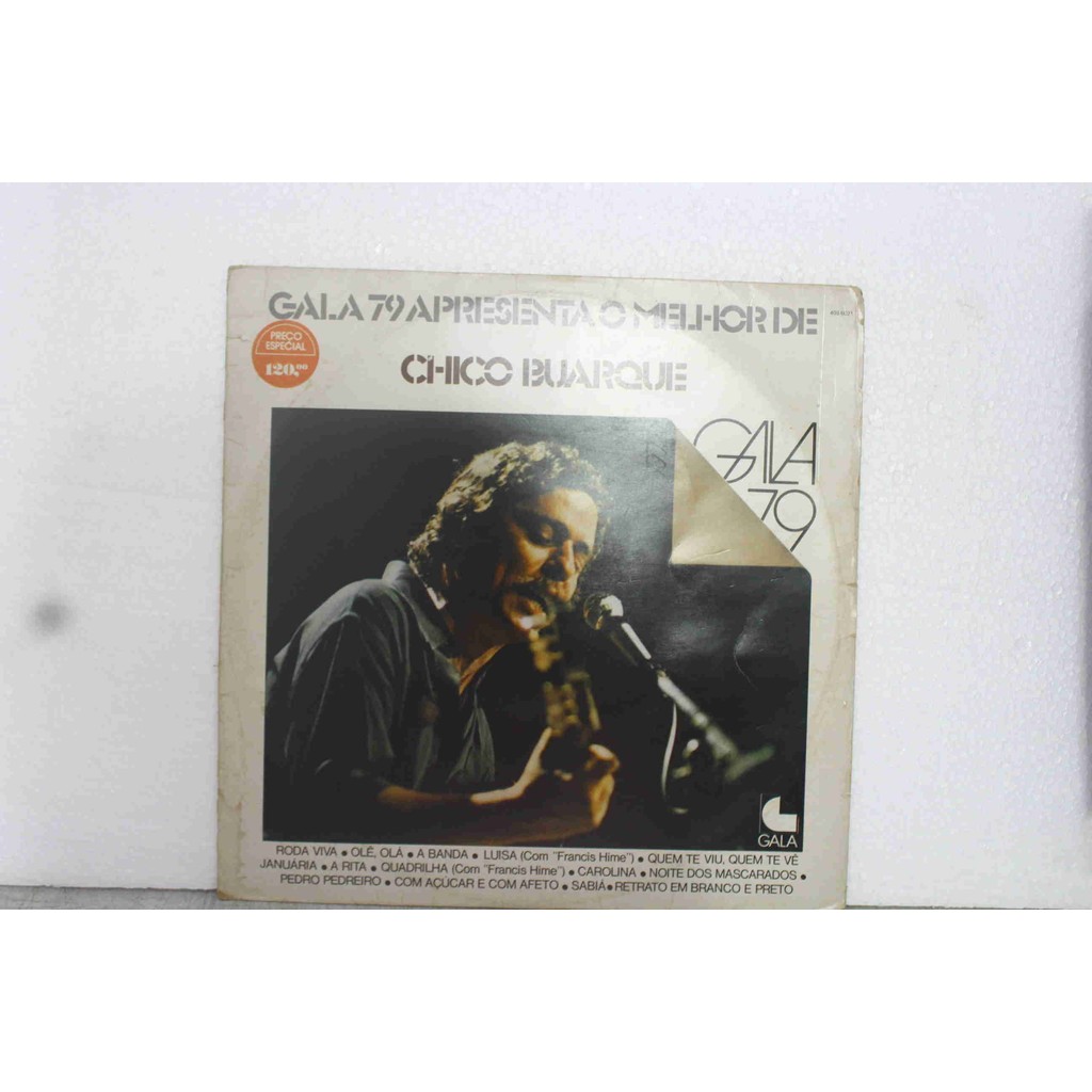 Lp VInil - Chico Buarque - Gala 79 Apresenta O Melhor De