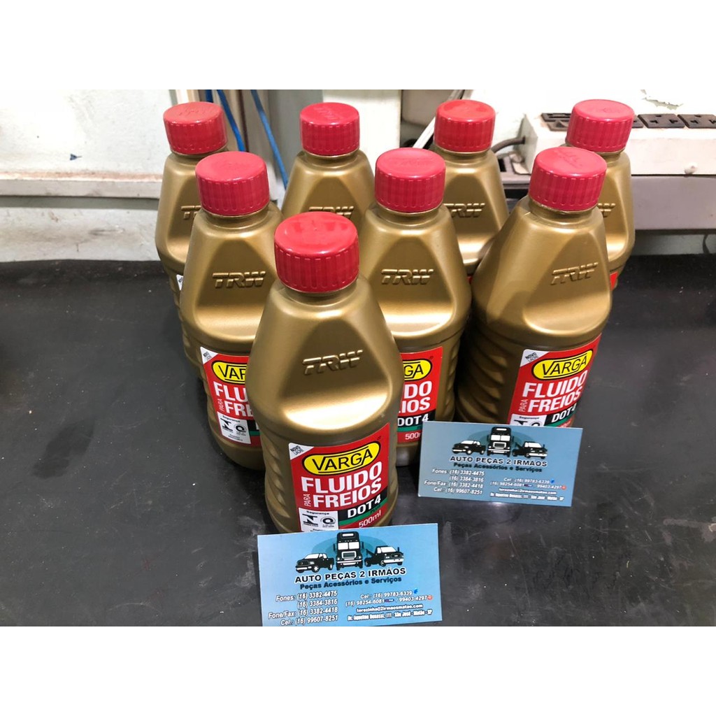 * OLEO DE FREIO VARGA DOT 4 / 500ML